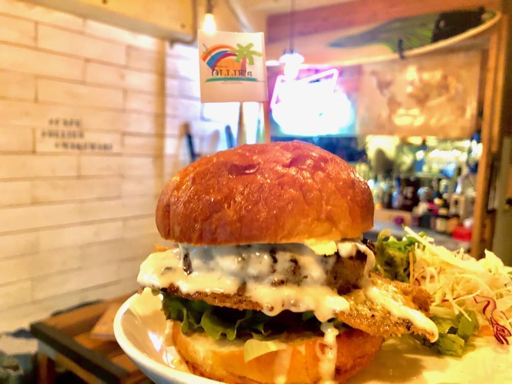 限定ゴルゴンゾーラチーズバーガー